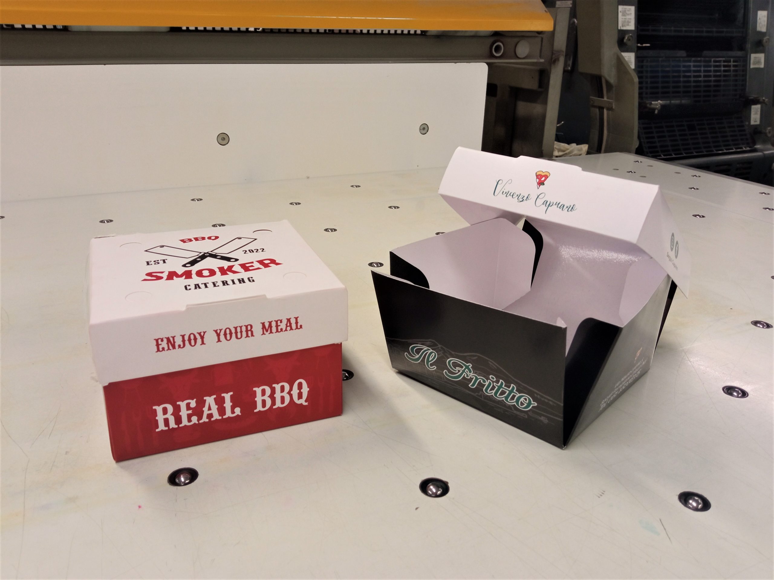 packaging in carta per carne e fritturina